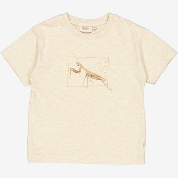 Wheat Main  T-skjorte Innsekter Jersey Tops and T-Shirts 9109 buttermilk melange