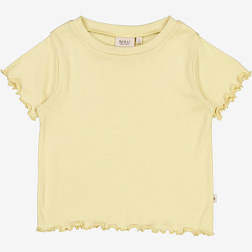 Wheat Main  T-skjorte Irene Jersey Tops and T-Shirts 5106 yellow dream
