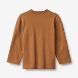 Wheat Main T-skjorte L/S Adam T-Shirt 9719 warm hazel