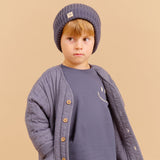 Wheat Main T-skjorte L/S Axe T-Shirt 1292 greyblue