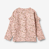 Wheat Main T-skjorte L/S Belinda Jersey Tops and T-Shirts 9536 rose powder flowers