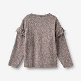 Wheat Main T-skjorte L/S Belinda T-Shirt 9768 purple plum paisley