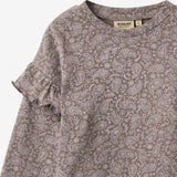 Wheat Main T-skjorte L/S Belinda T-Shirt 9768 purple plum paisley