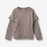 Wheat Main T-skjorte L/S Belinda T-Shirt 9768 purple plum paisley