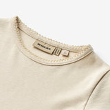 Wheat Main T-skjorte L/S Belis Jersey Tops and T-Shirts 3129 eggshell