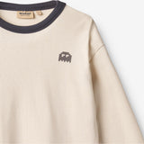 Wheat Main T-skjorte L/S Calvin T-Shirt 3129 eggshell