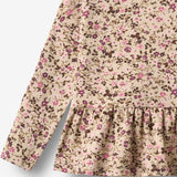 Wheat Main T-skjorte L/S Carolina T-Shirt 9769 soft sand flower wine