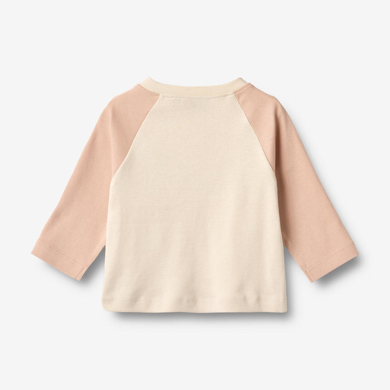Wheat Main T-skjorte L/S Darrin Jersey Tops and T-Shirts 2032 rose dust