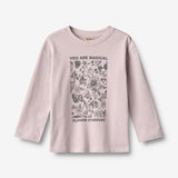 Wheat Main T-skjorte L/S Dixie T-Shirt 1354 soft lilac