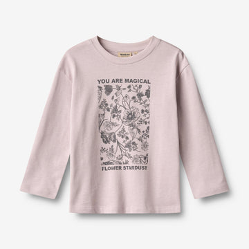 Wheat Main T-skjorte L/S Dixie T-Shirt 1354 soft lilac