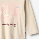 Wheat Main T-skjorte L/S Dixie T-Shirt 3191 offwhite