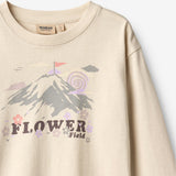 Wheat Main T-skjorte L/S Dixie T-Shirt 3191 offwhite