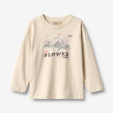 Wheat Main T-skjorte L/S Dixie T-Shirt 3191 offwhite