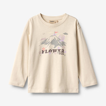 Wheat Main T-skjorte L/S Dixie T-Shirt 3191 offwhite