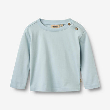 Wheat Main T-skjorte L/S Ebbe T-Shirt 2703 summer sky