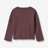 Wheat Main T-skjorte L/S Else Jersey Tops and T-Shirts 3030 fudge