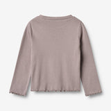 Wheat Main T-skjorte L/S Else Jersey Tops and T-Shirts 9531 dusty purple