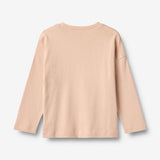 Wheat Main T-skjorte L/S Hanni Jersey Tops and T-Shirts 2032 rose dust
