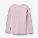 Wheat Main T-skjorte L/S Ida T-Shirt 1346 lavender