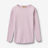 Wheat Main T-skjorte L/S Ida T-Shirt 1346 lavender