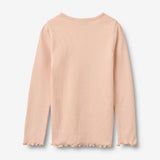 Wheat Main T-skjorte L/S Ida T-Shirt 2400 powder