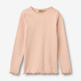 Wheat Main T-skjorte L/S Ida T-Shirt 2400 powder