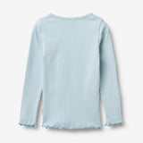 Wheat Main T-skjorte L/S Ida T-Shirt 2703 summer sky