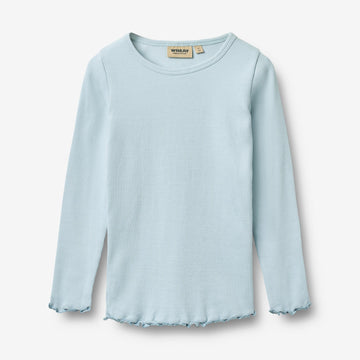 Wheat Main T-skjorte L/S Ida T-Shirt 2703 summer sky