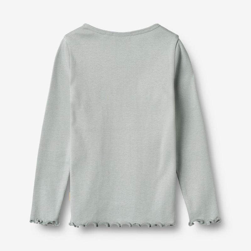 Wheat Main T-skjorte L/S Ida T-Shirt 9567 soft rain