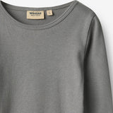 Wheat Main T-skjorte L/S Ida T-Shirt 9624 flint