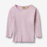 Wheat Main T-skjorte L/S Ida T-Shirt 1346 lavender