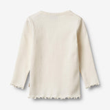 Wheat Main T-skjorte L/S Ida T-Shirt 3182 ivory