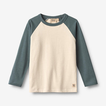 Wheat Main T-skjorte L/S Jesper T-Shirt 3191 offwhite