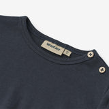 Wheat Main T-skjorte L/S Milo T-Shirt 1432 navy
