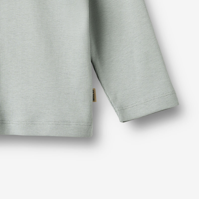 Wheat Main T-skjorte L/S Milo T-Shirt 9567 soft rain