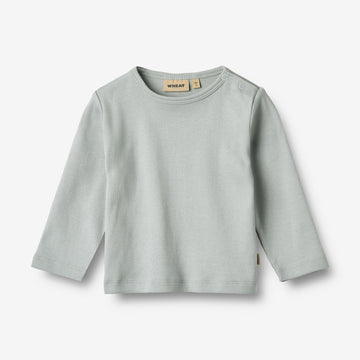 Wheat Main T-skjorte L/S Milo T-Shirt 9567 soft rain