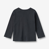 Wheat Main T-skjorte L/S Monty Jersey Tops and T-Shirts 1432 navy