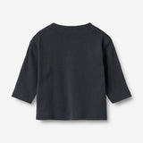 Wheat Main T-skjorte L/S Monty Jersey Tops and T-Shirts 1432 navy