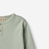 Wheat Main T-skjorte L/S Morris Jersey Tops and T-Shirts 5050 morning mist