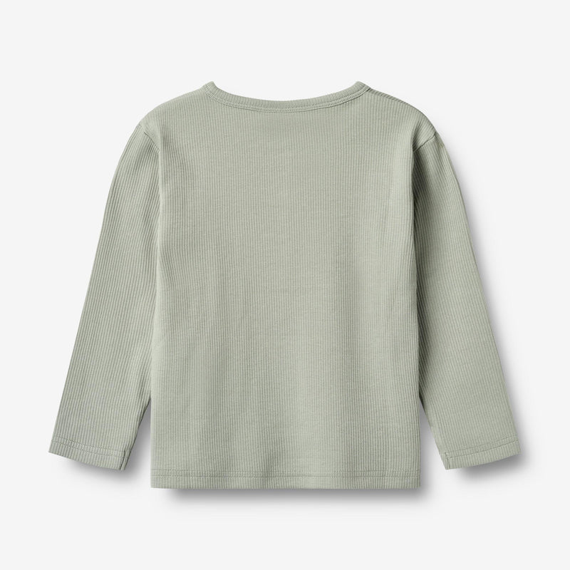 Wheat Main T-skjorte L/S Morris Jersey Tops and T-Shirts 5050 morning mist