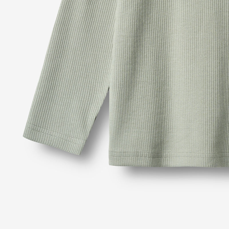 Wheat Main T-skjorte L/S Morris Jersey Tops and T-Shirts 5050 morning mist
