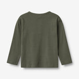 Wheat Main T-skjorte L/S Morris Jersey Tops and T-Shirts 9576 winter forest