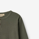 Wheat Main T-skjorte L/S Morris Jersey Tops and T-Shirts 9576 winter forest