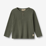 Wheat Main T-skjorte L/S Morris Jersey Tops and T-Shirts 9576 winter forest