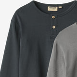 Wheat Main T-skjorte L/S Morris T-Shirt 9624 flint