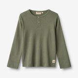 Wheat Main T-skjorte L/S Morris T-Shirt 9690 thyme