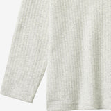 Wheat Main T-skjorte L/S Morris T-Shirt 0224 melange grey