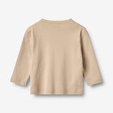 Wheat Main T-skjorte L/S Ray Jersey Tops and T-Shirts 3354 warm sand