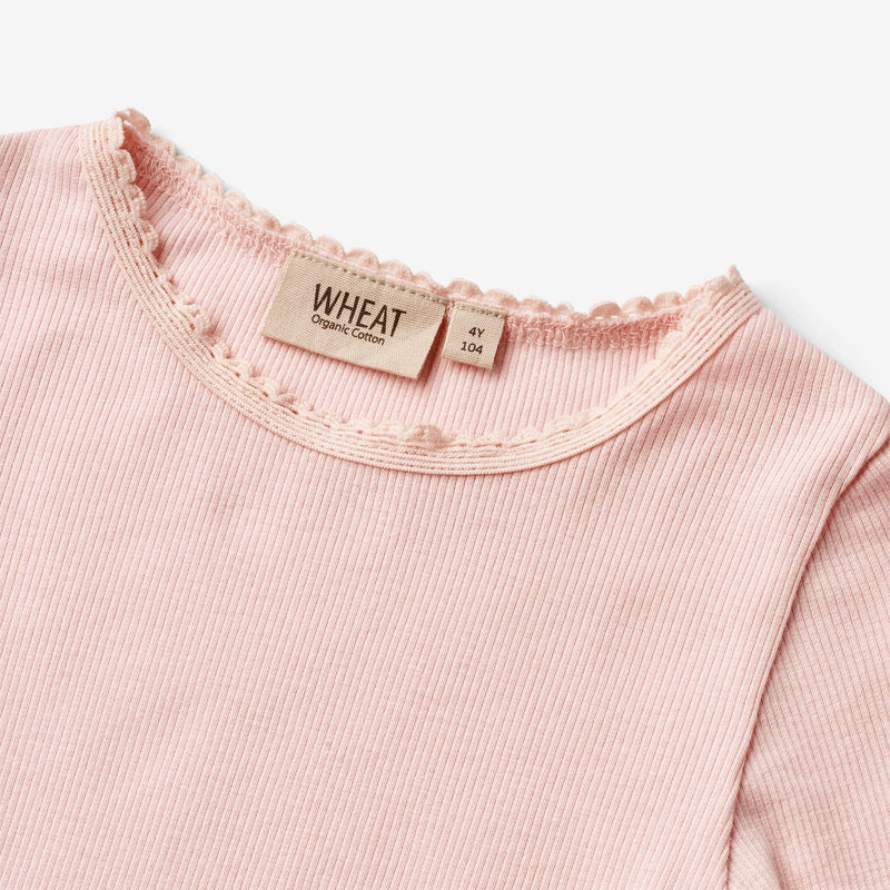 Wheat Main  T-skjorte L/S Reese Jersey Tops and T-Shirts 2281 rose ballet