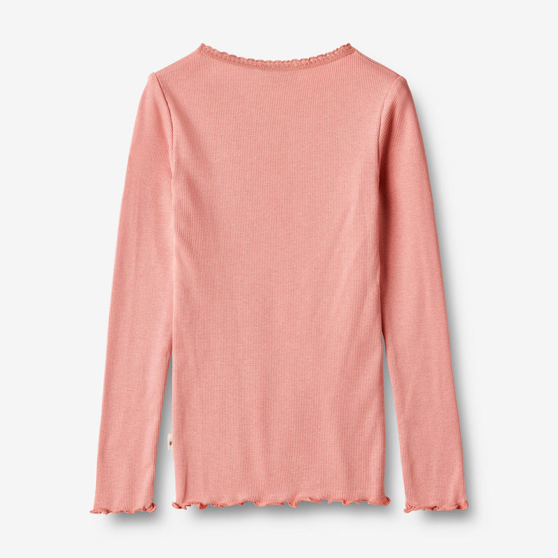 Wheat Main  T-skjorte L/S Reese Jersey Tops and T-Shirts 2509 rosette